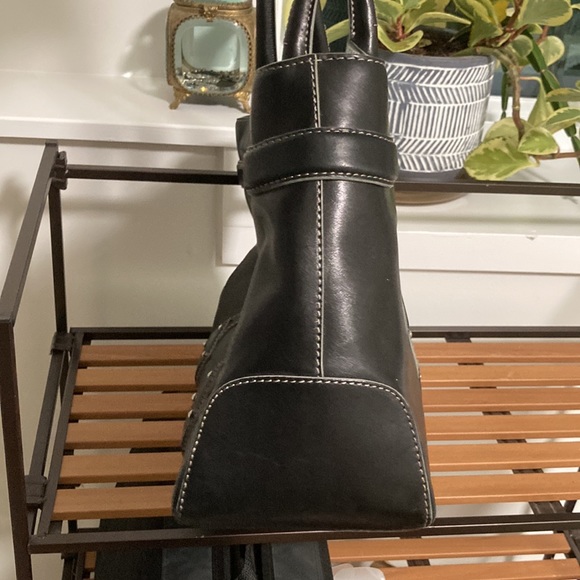 EUC Black Leather Cole Haan Tote - Picture 4 of 11